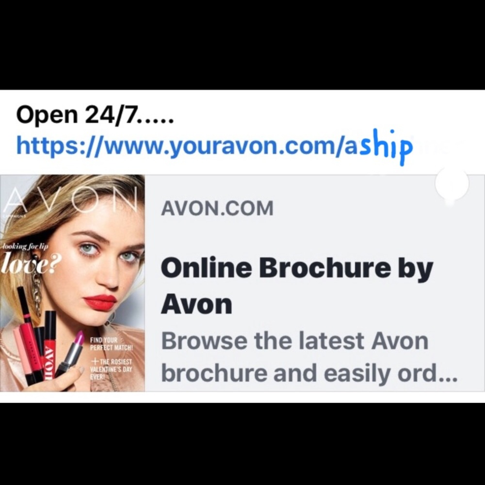 Avon Online Brochure
